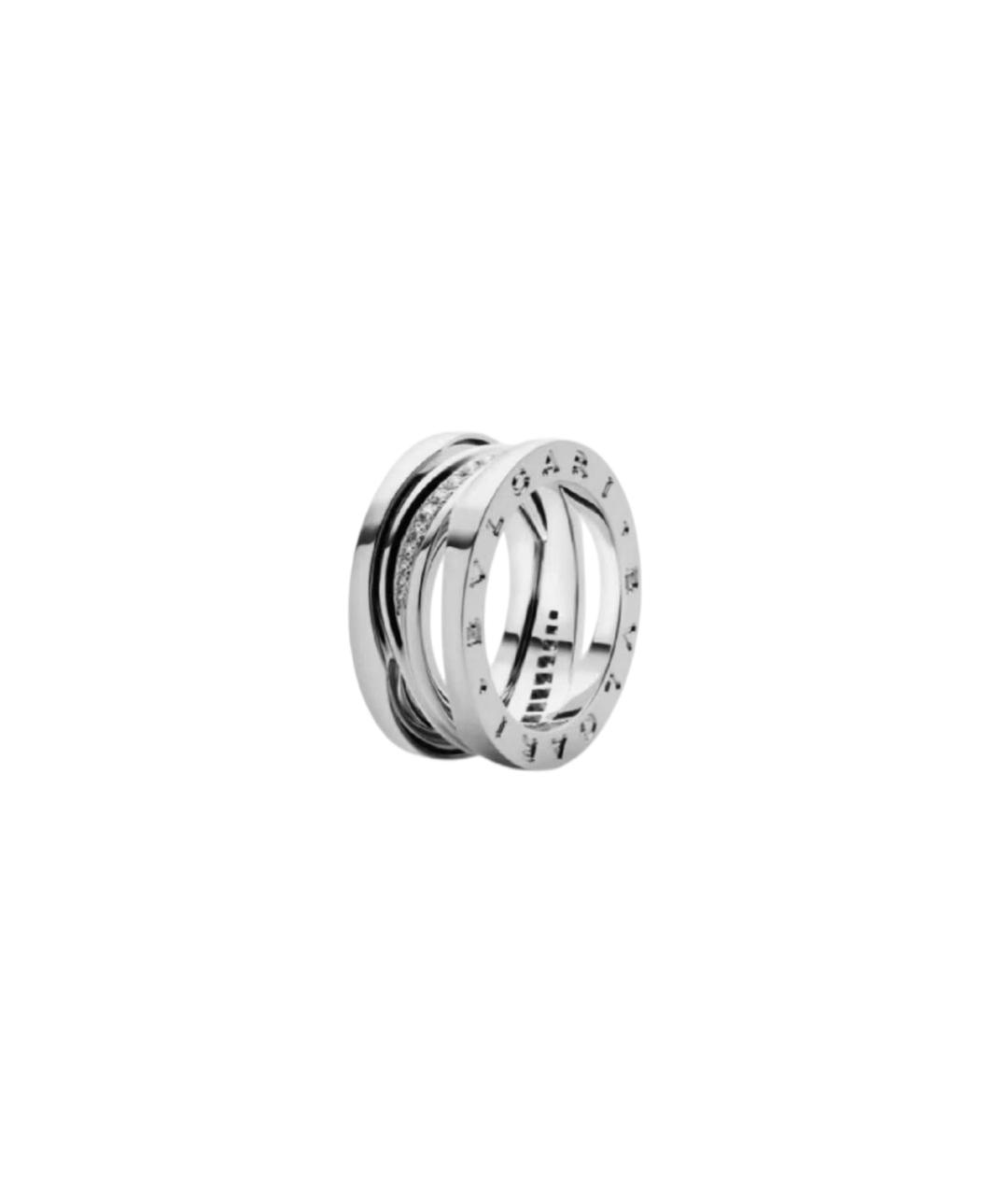 BVLGARI Серебряное кольцо из белого золота, фото 4