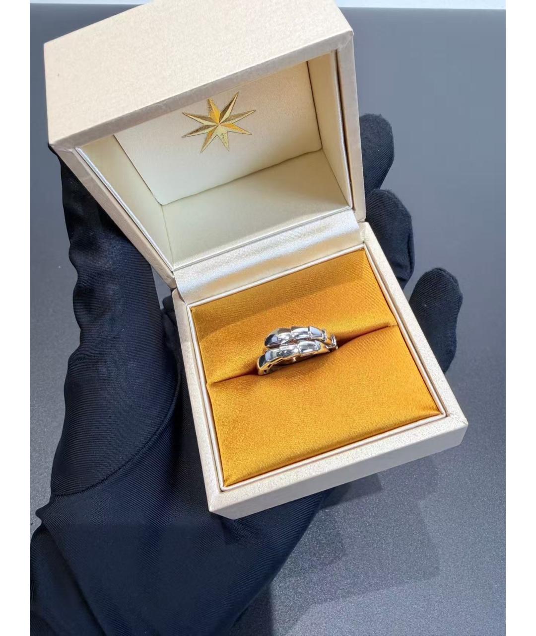 BVLGARI Серебряное кольцо из белого золота, фото 2