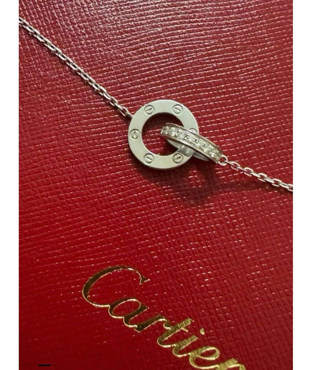 CARTIER Серебряная подвеска из белого золота, фото 5