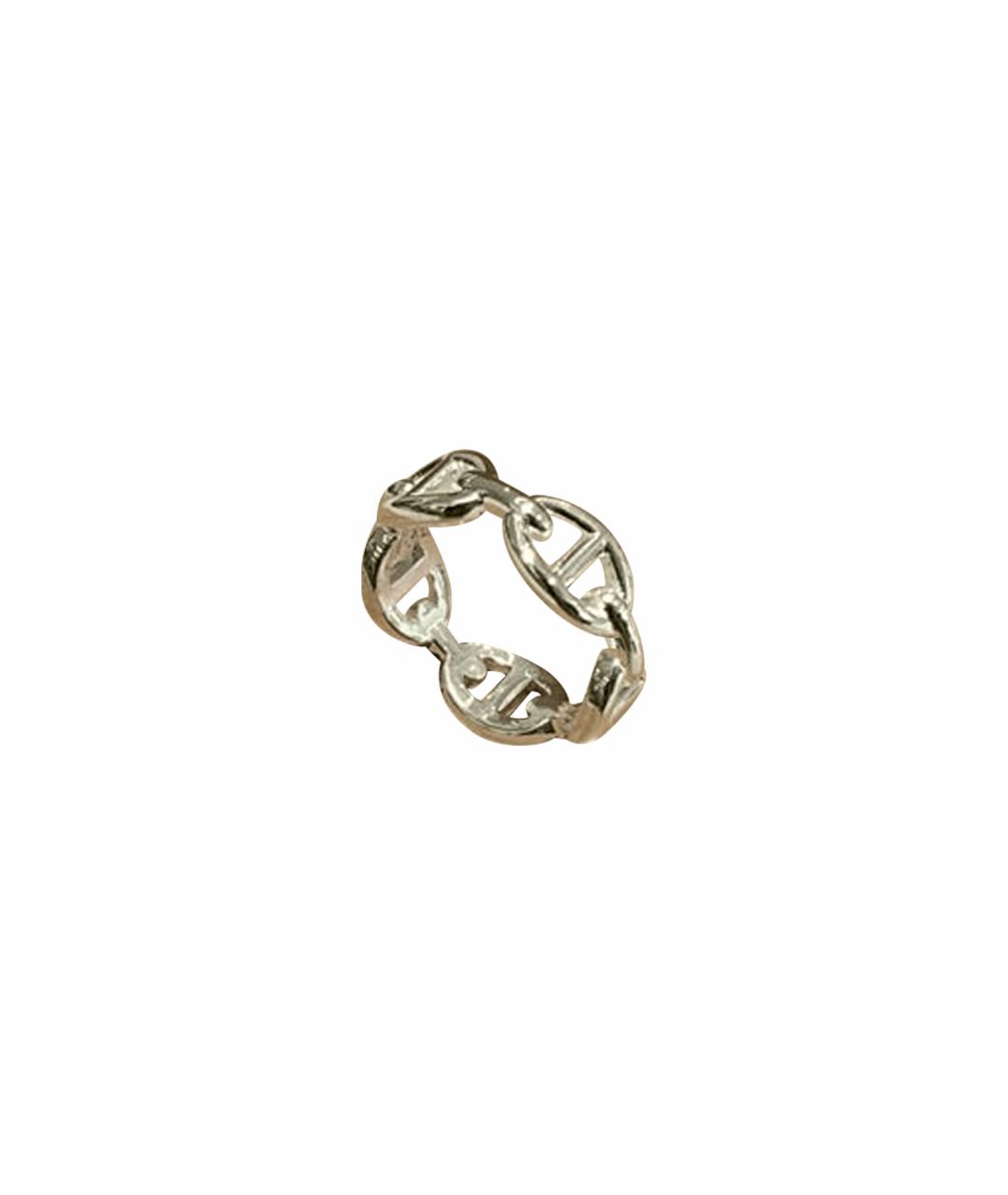 HERMES Серебряное кольцо, фото 7