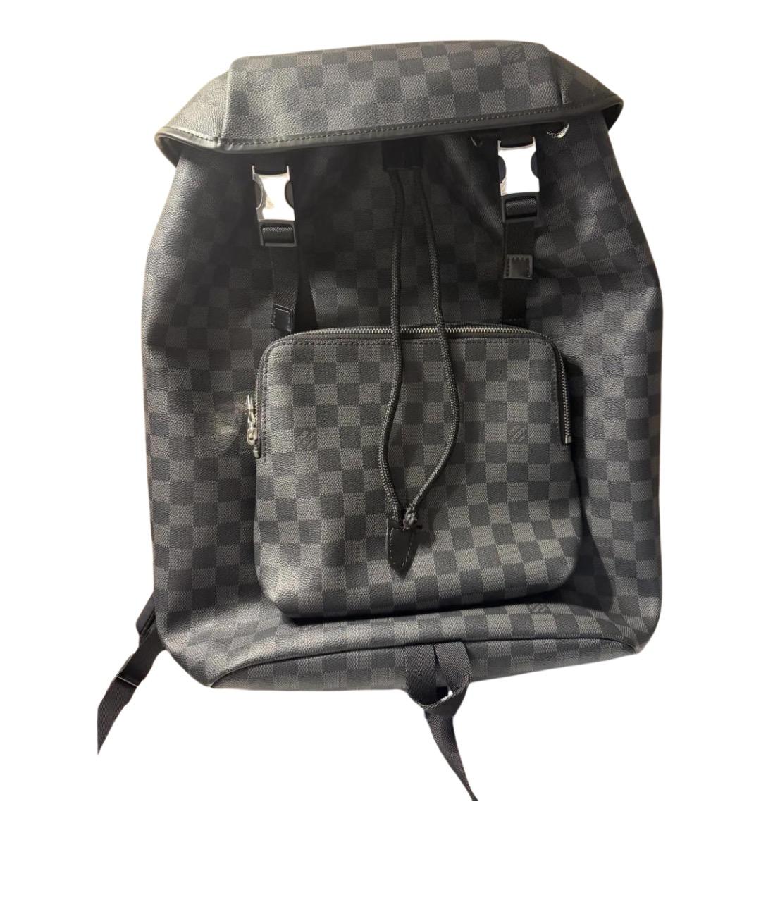 LOUIS VUITTON Серый канва рюкзак, фото 1