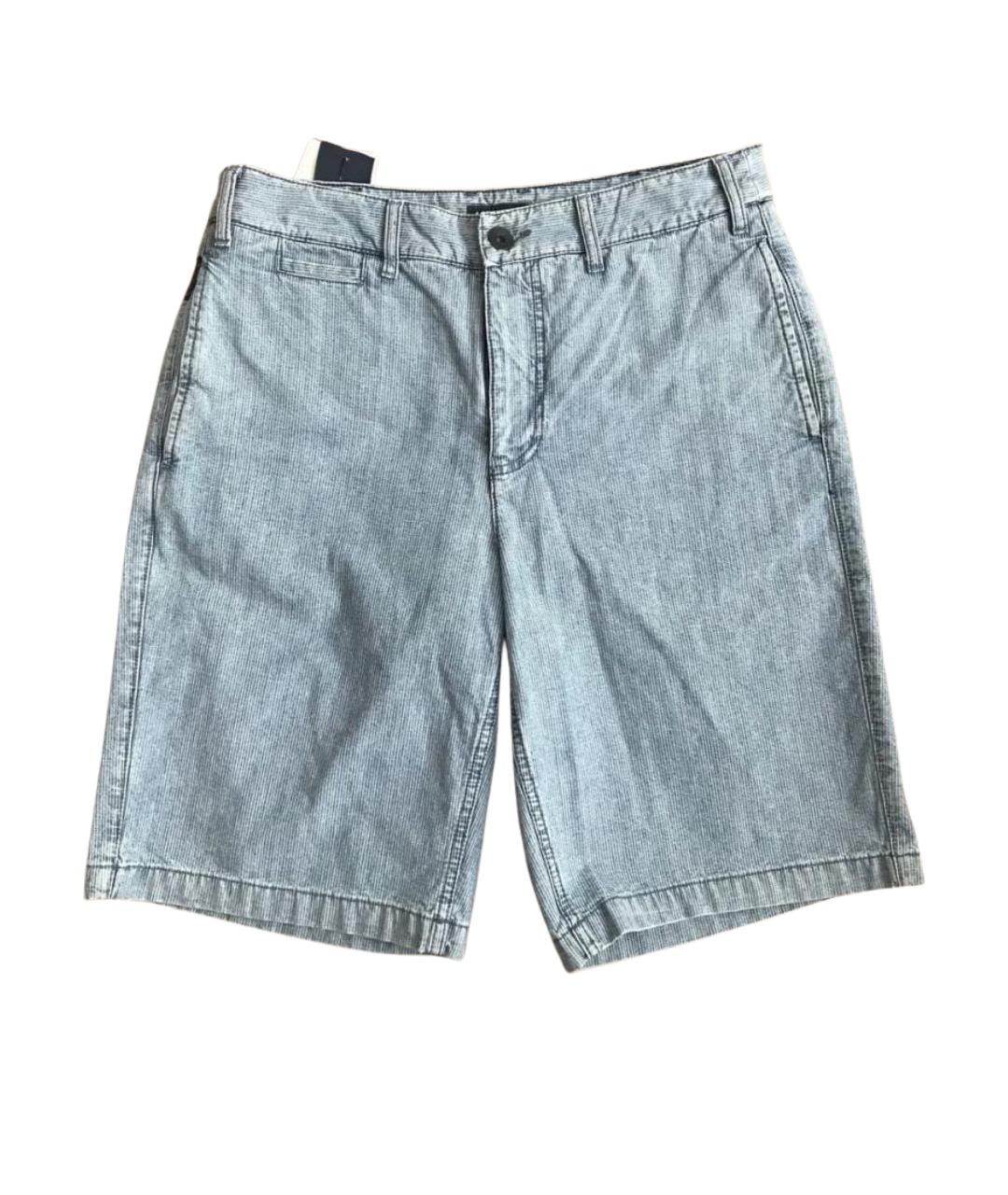 ARMANI JEANS Голубые хлопковые шорты, фото 1