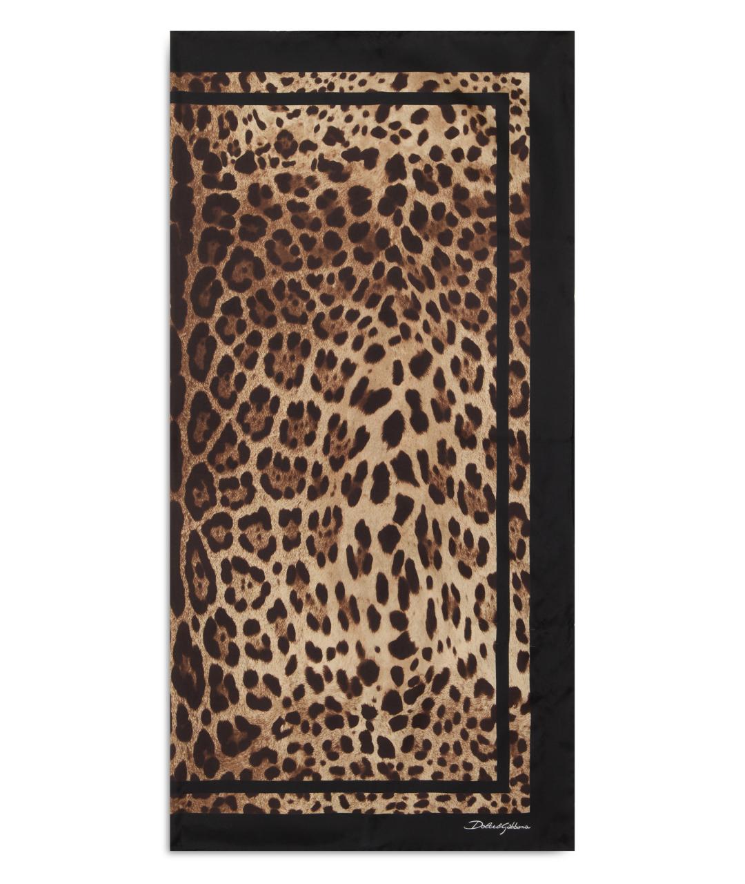 DOLCE&GABBANA Шелковый шарф, фото 1