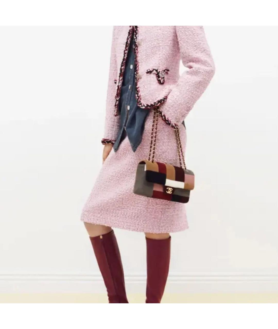 CHANEL Мульти замшевая сумка через плечо, фото 5