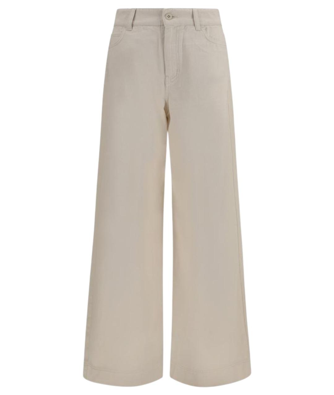 WEEKEND MAX MARA Мульти хлопковые прямые джинсы, фото 1