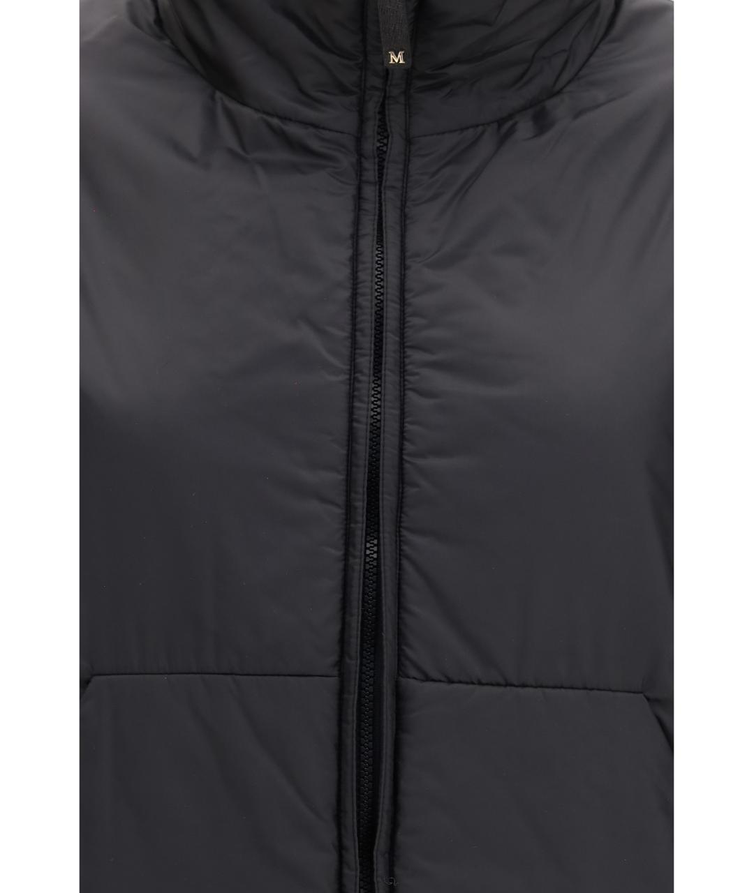 MAX MARA Черная полиэстеровая куртка, фото 3