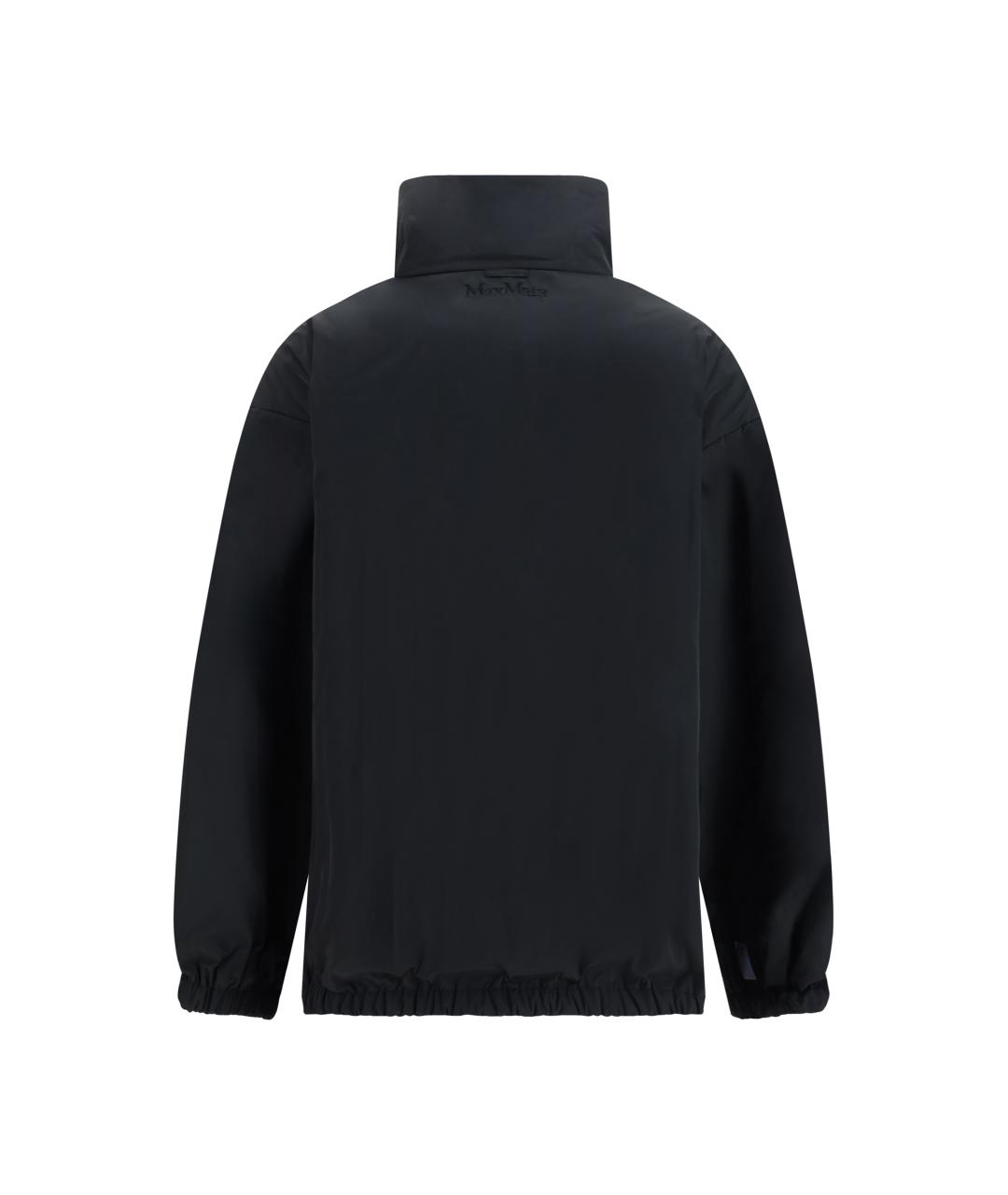 MAX MARA Черная полиэстеровая куртка, фото 2