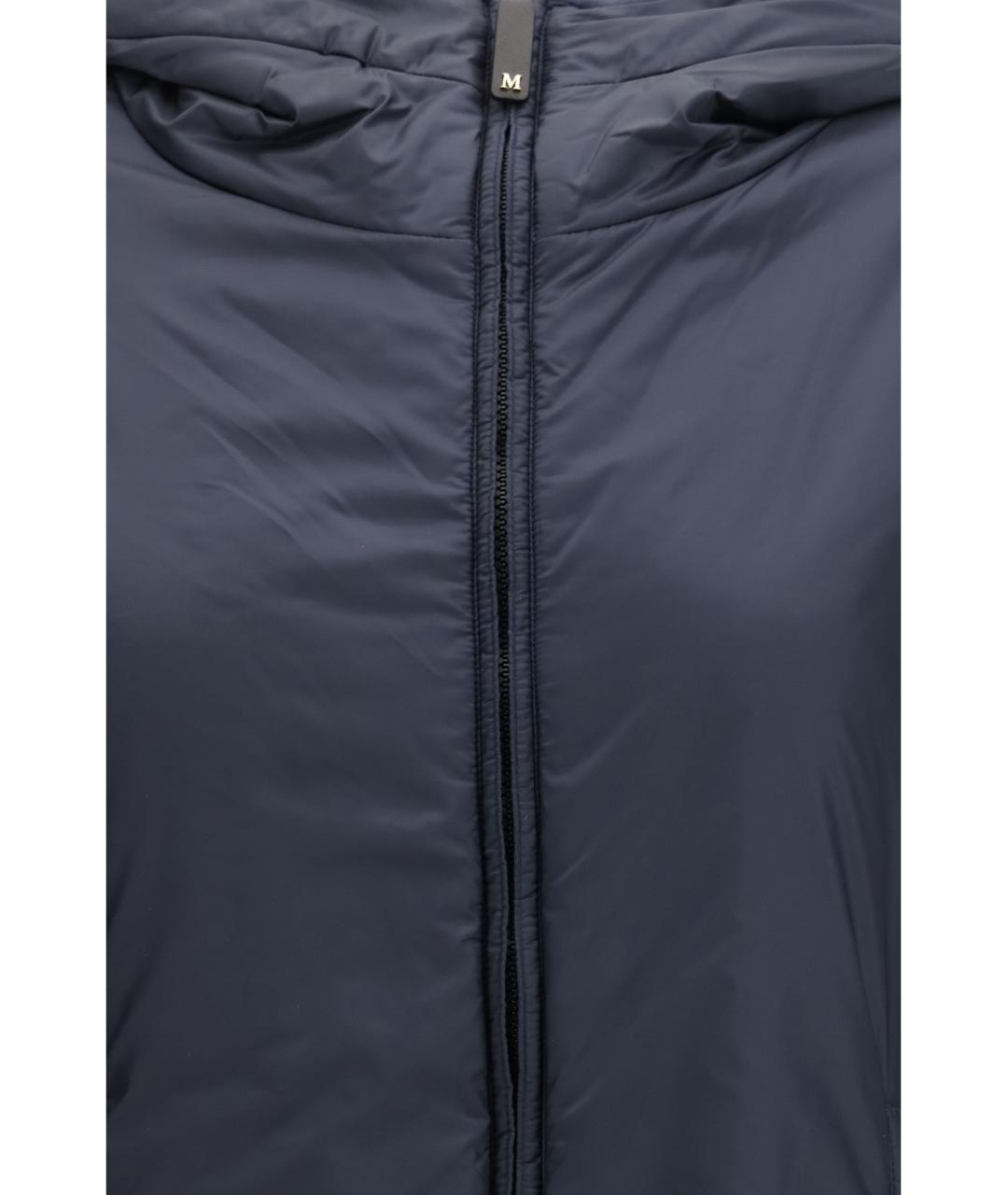 MAX MARA Синяя синтетическая куртка, фото 3
