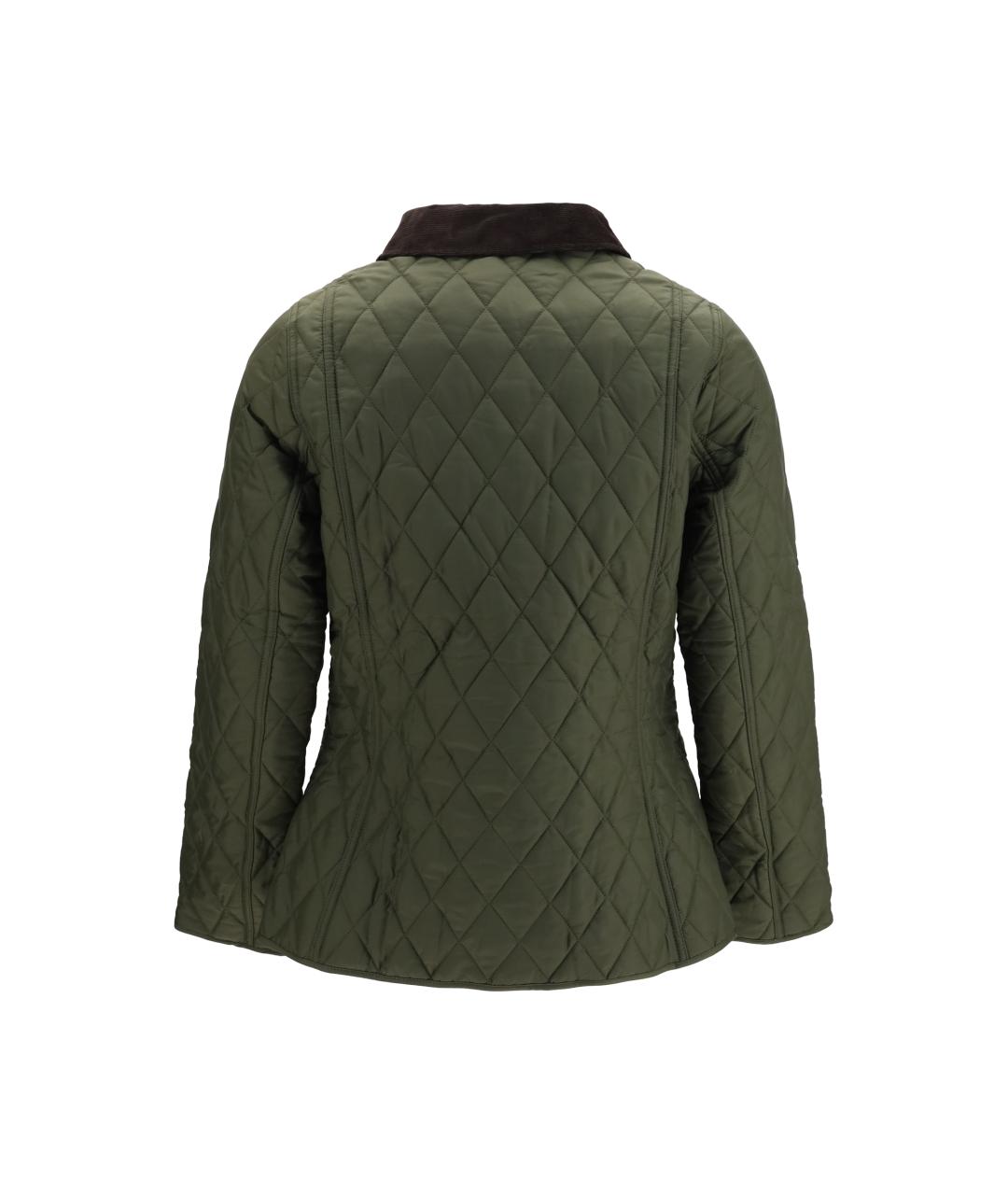 BARBOUR Хаки синтетическая куртка, фото 2