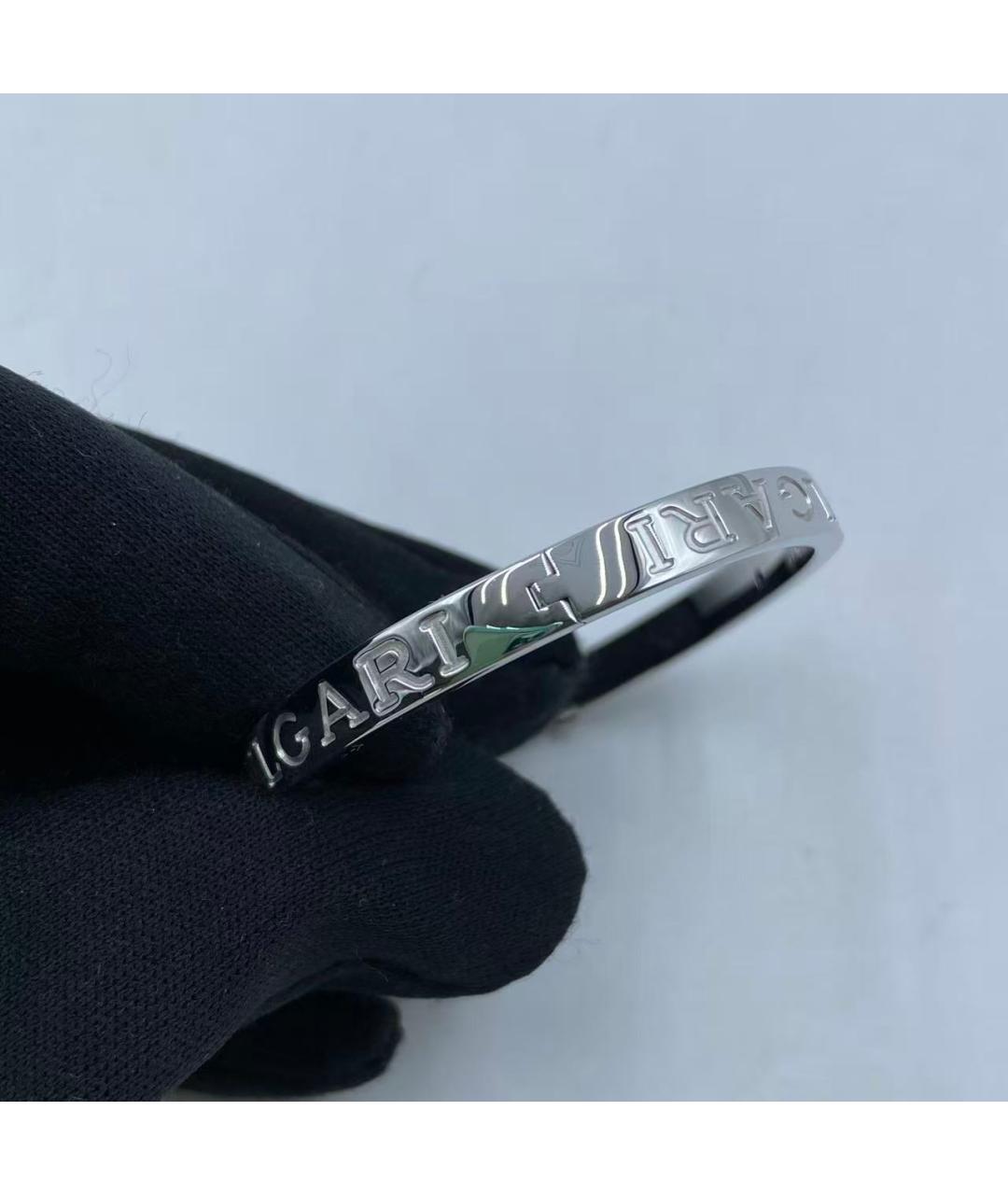 BVLGARI Серебряный браслет из белого золота, фото 4