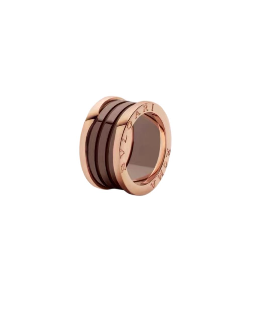BVLGARI Золотое кольцо из розового золота, фото 1