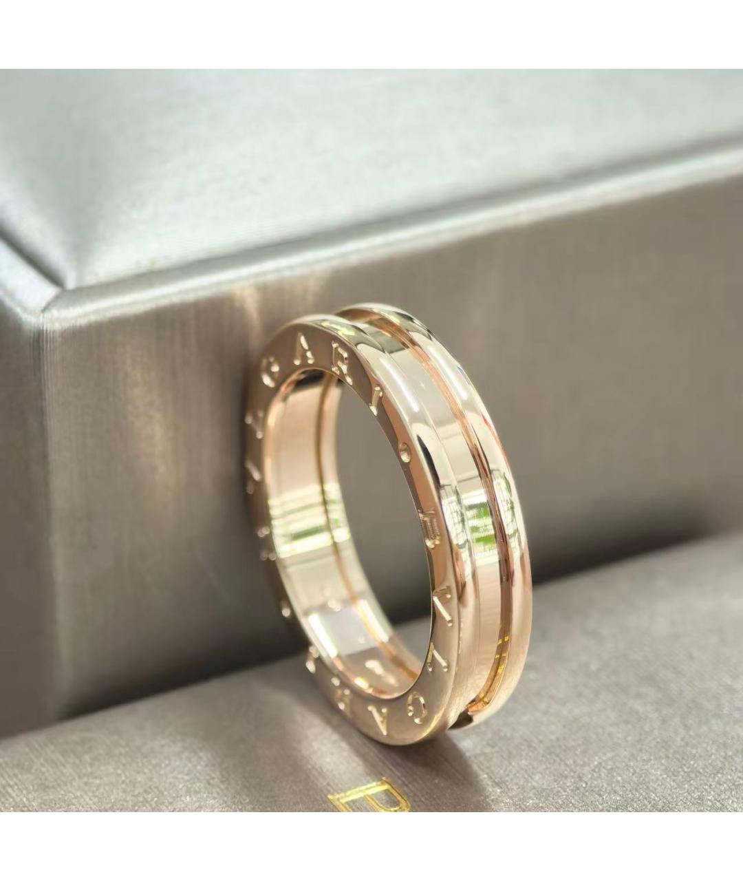 BVLGARI Золотое кольцо из розового золота, фото 2