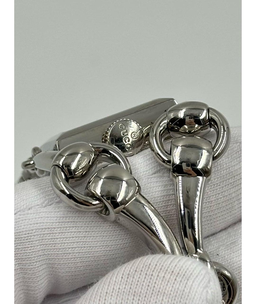GUCCI Серебряные часы, фото 3