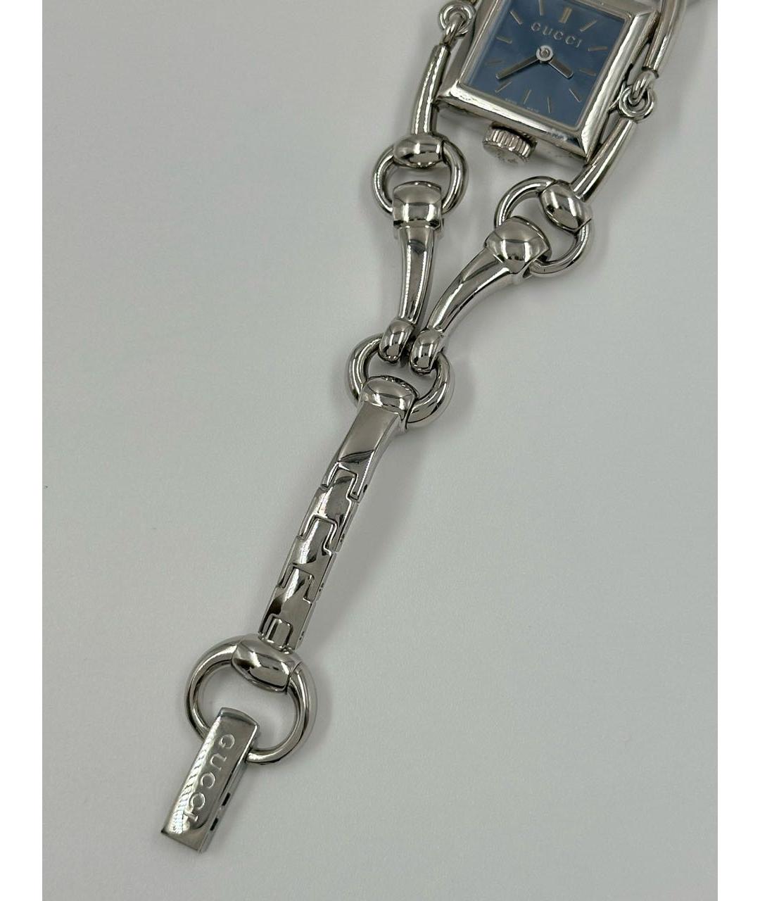 GUCCI Серебряные часы, фото 6
