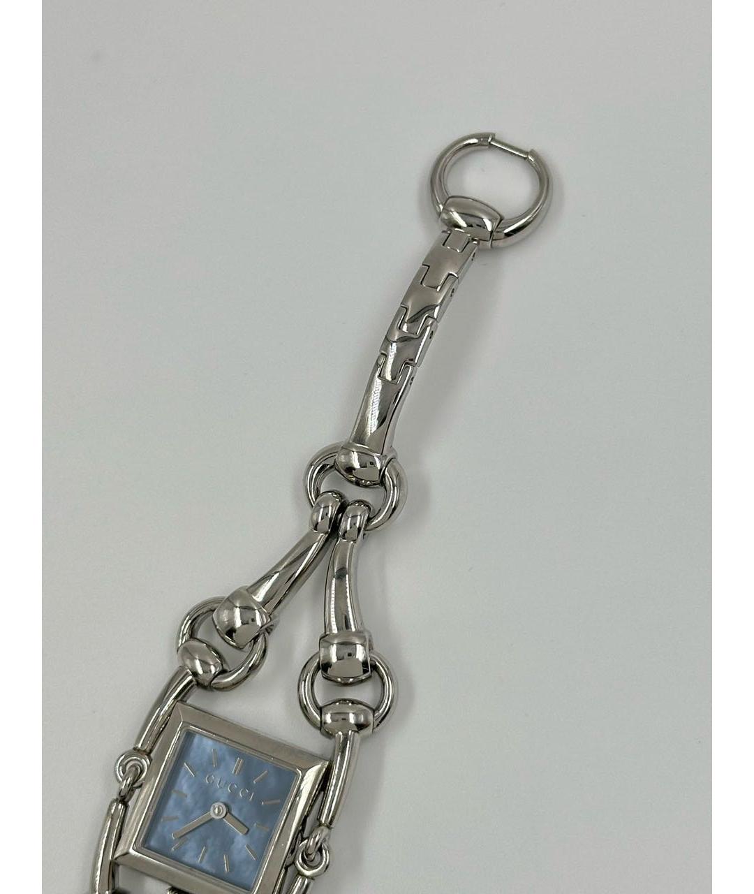 GUCCI Серебряные часы, фото 5