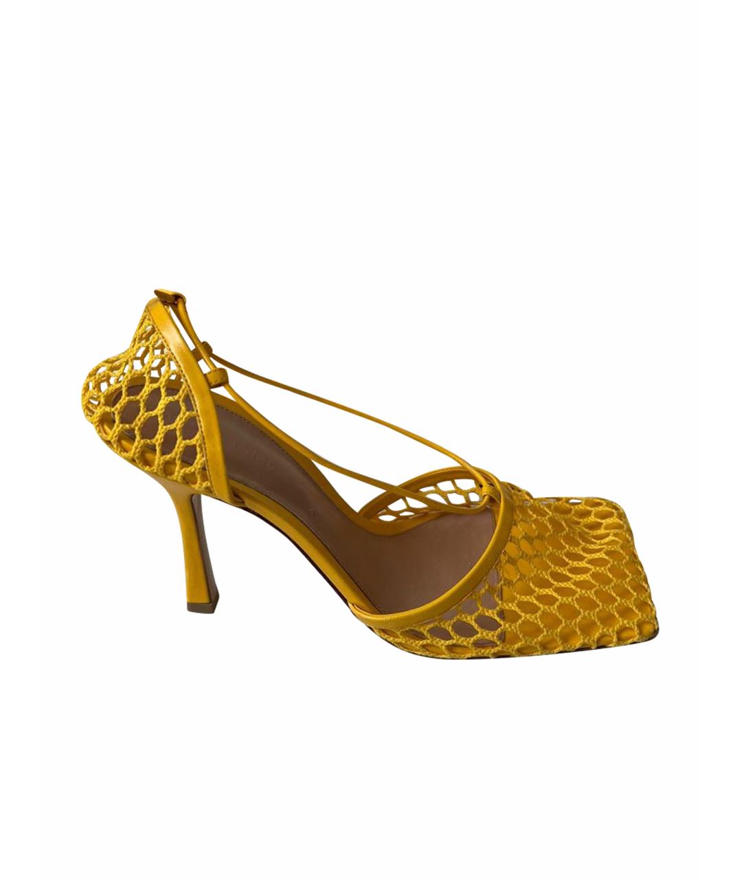 BOTTEGA VENETA Желтые туфли, фото 1