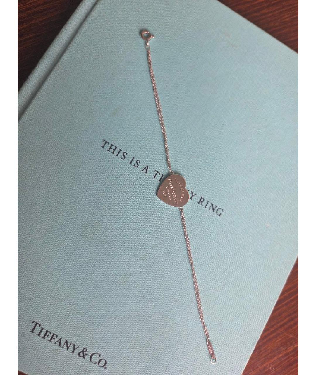 TIFFANY&CO Серебряный серебряный браслет, фото 7