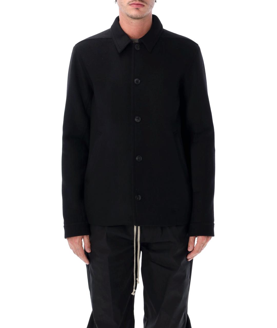 RICK OWENS Черная куртка, фото 1