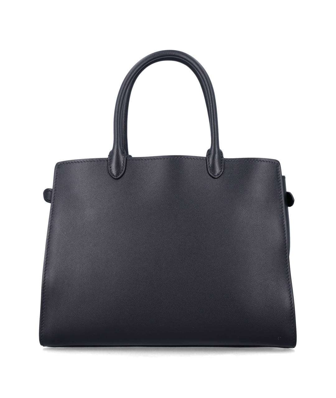 PRADA Черная кожаная сумка тоут, фото 3