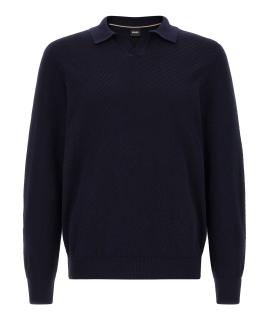HUGO BOSS Поло с длинным рукавом
