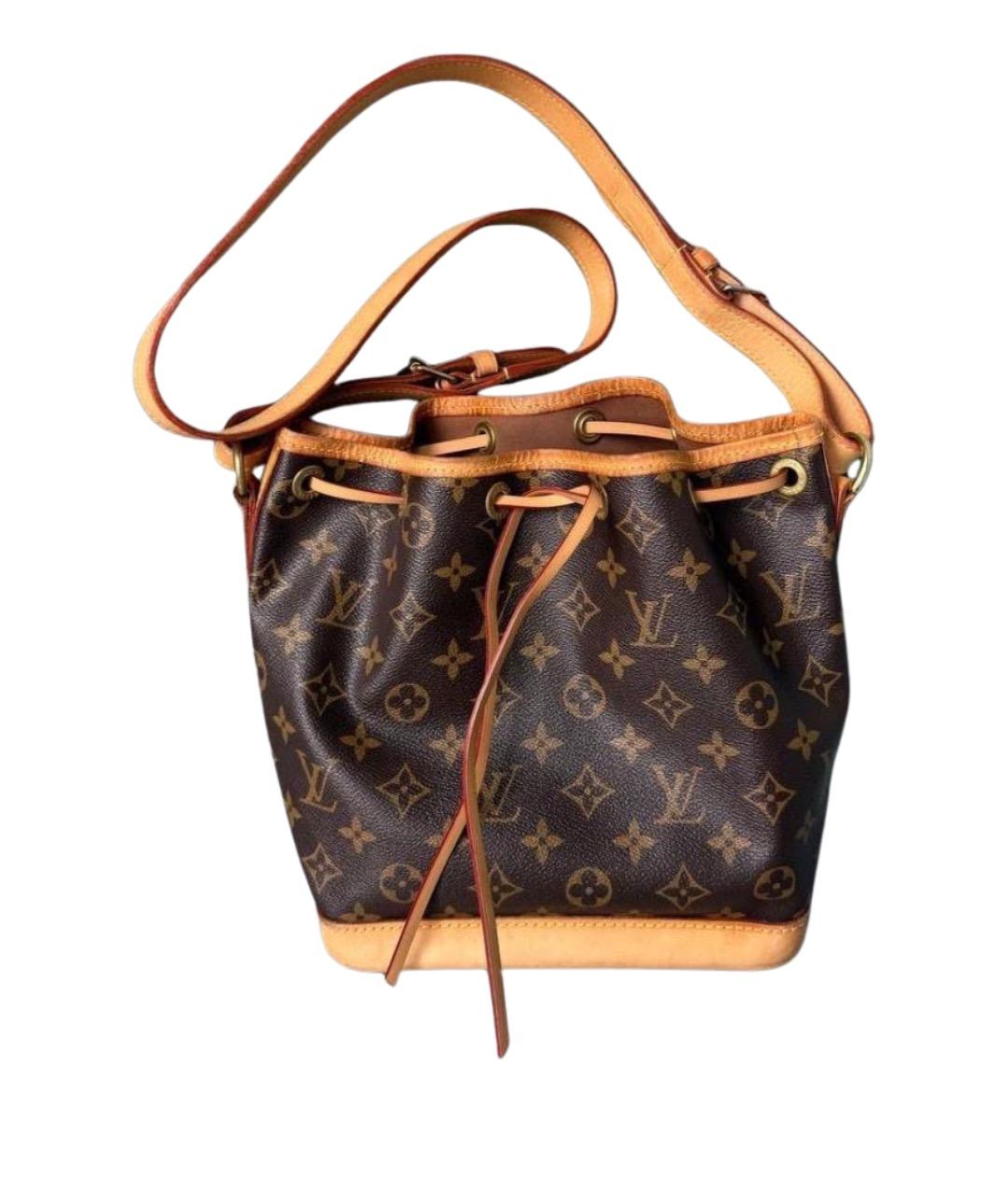 LOUIS VUITTON Коричневая канва сумка через плечо, фото 1
