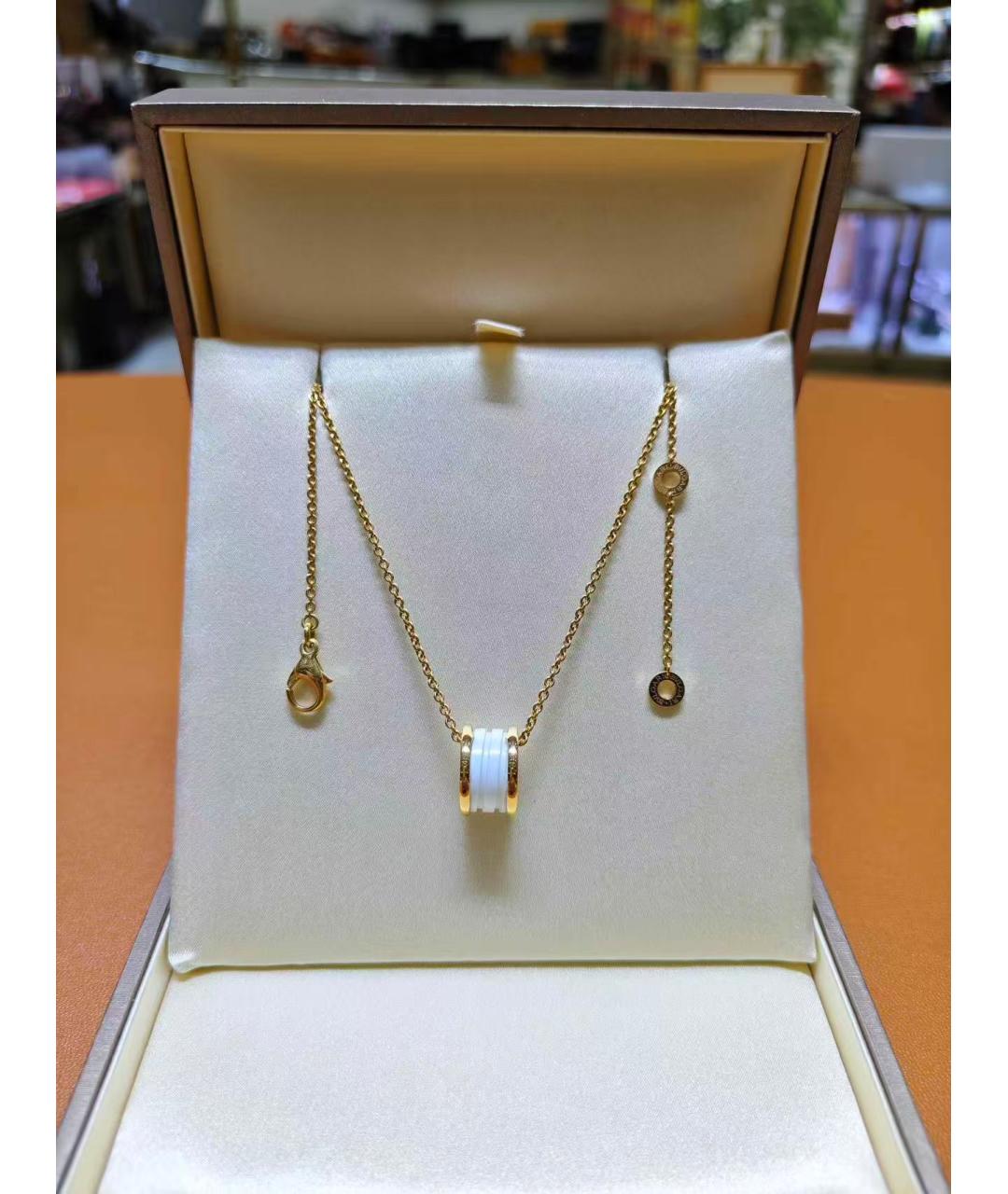 BVLGARI Золотое колье из розового золота, фото 2