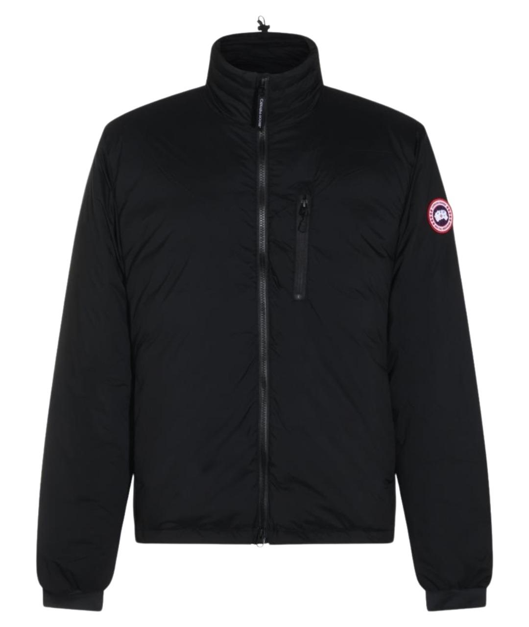 CANADA GOOSE Черная полиамидовая куртка, фото 1