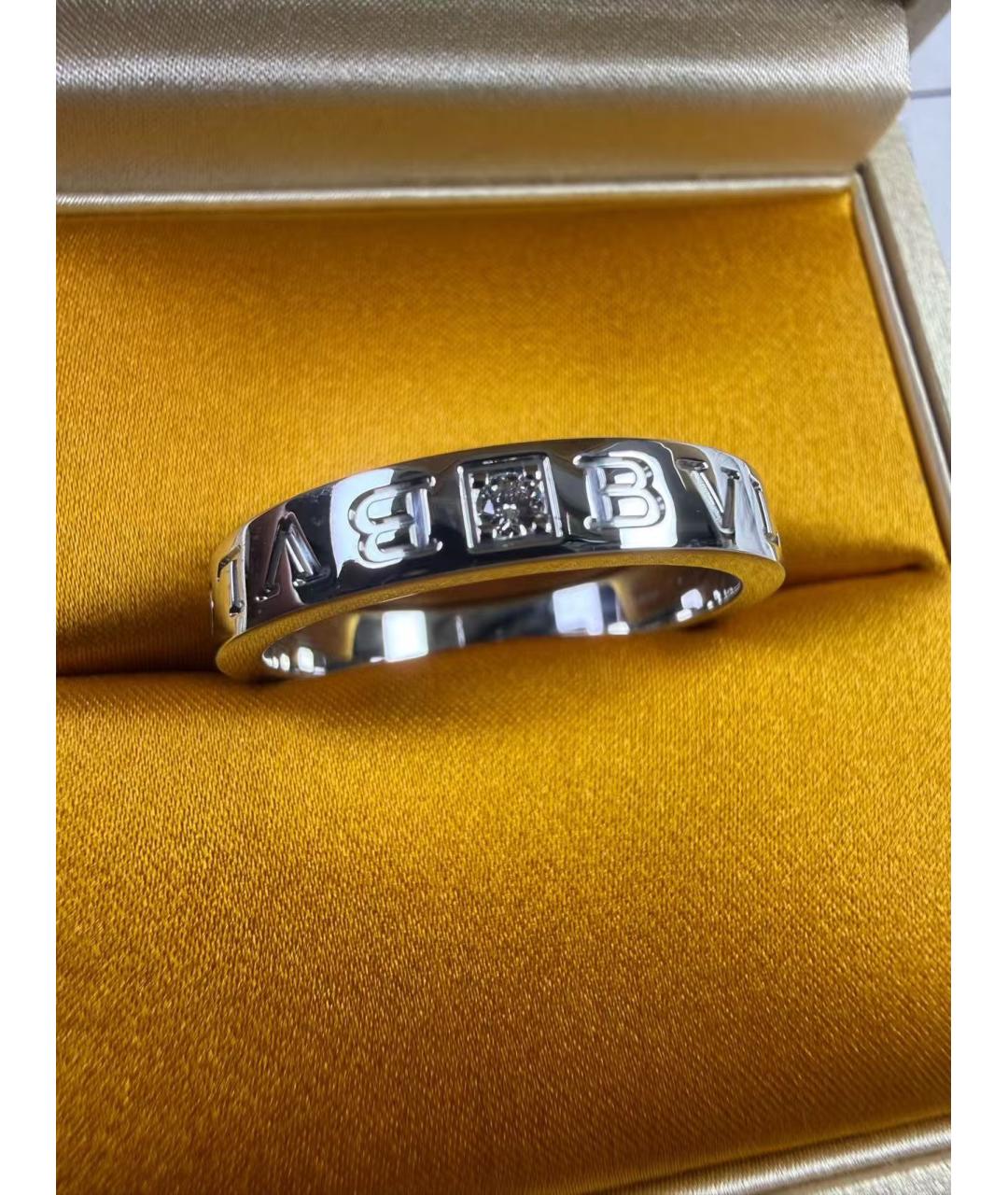 BVLGARI Серебряное кольцо из белого золота, фото 3