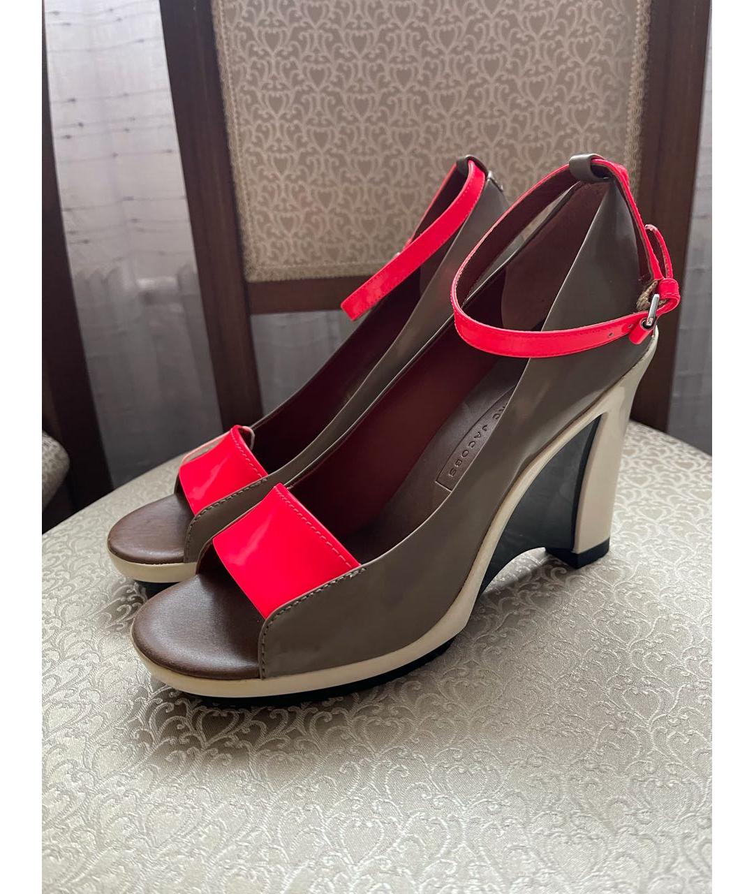 MARC BY MARC JACOBS Мульти кожаные босоножки, фото 3