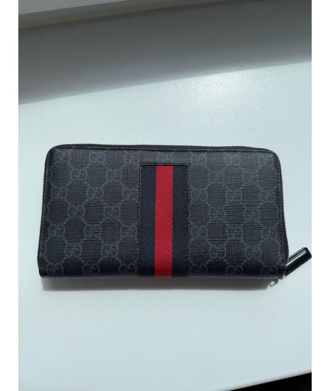 GUCCI Черный кошелек, фото 4