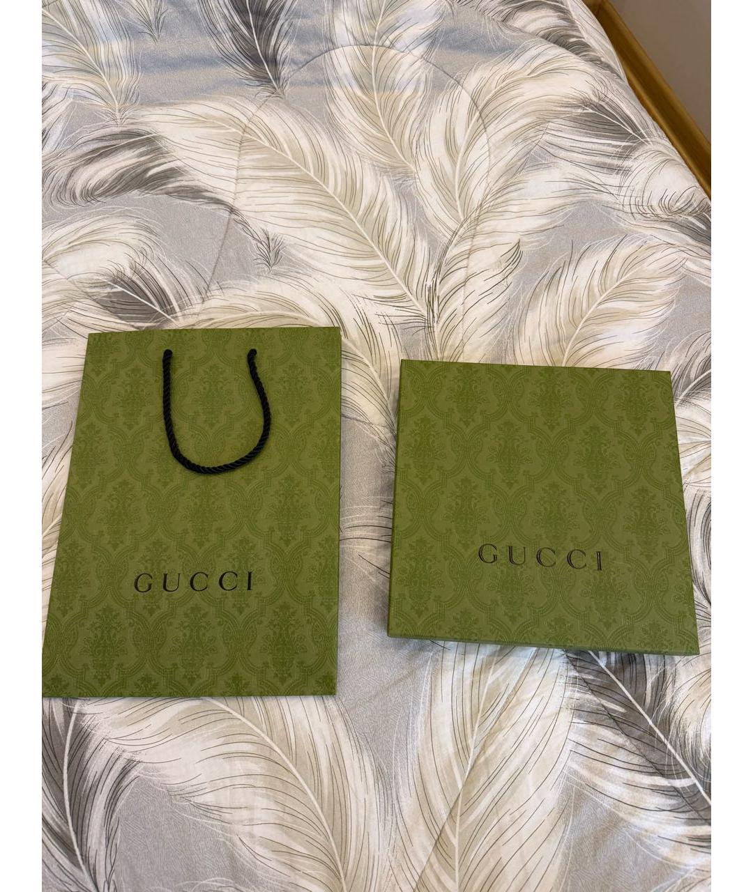 GUCCI Белое хлопковое поло с коротким рукавом, фото 5