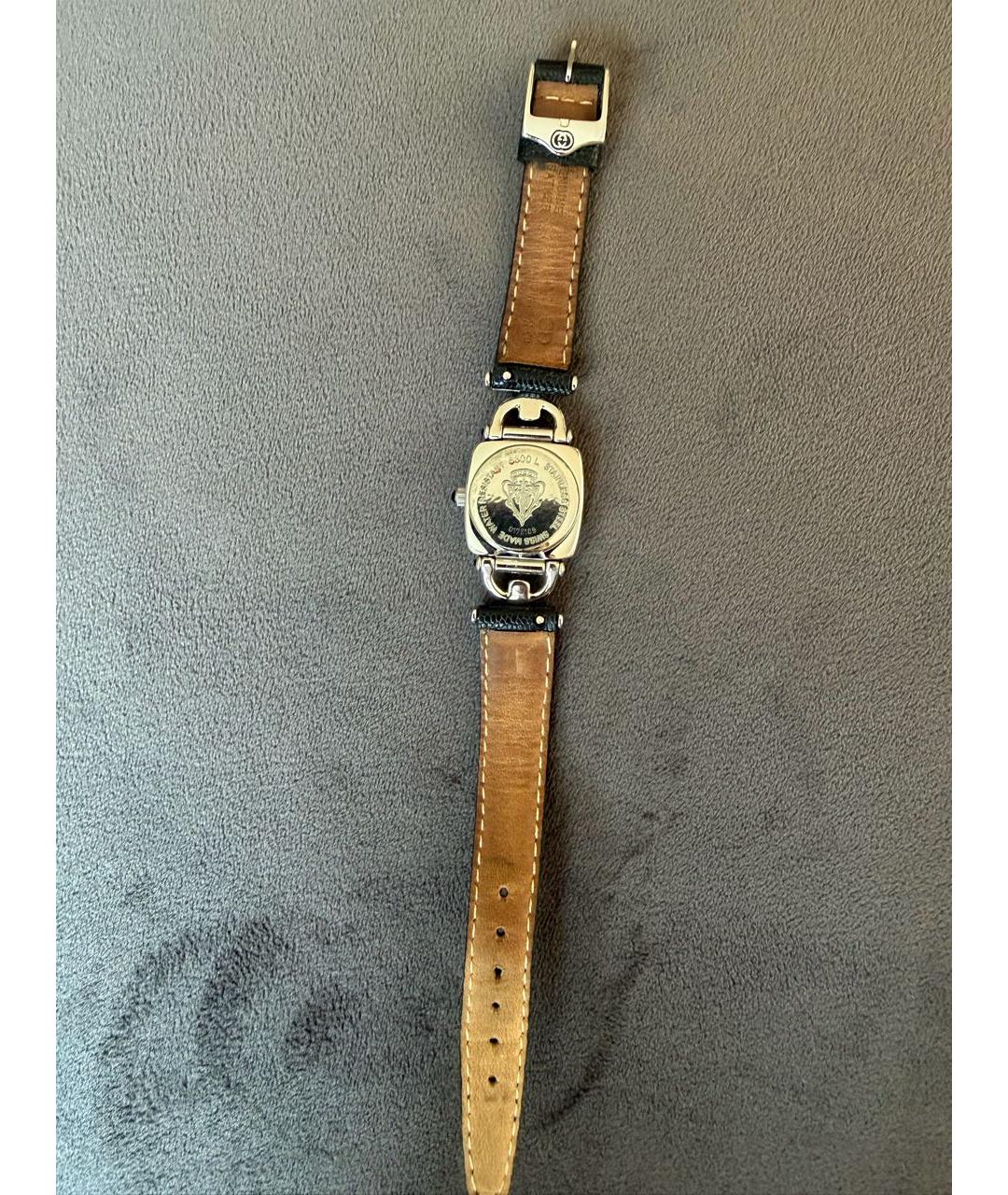 GUCCI Черные часы, фото 3