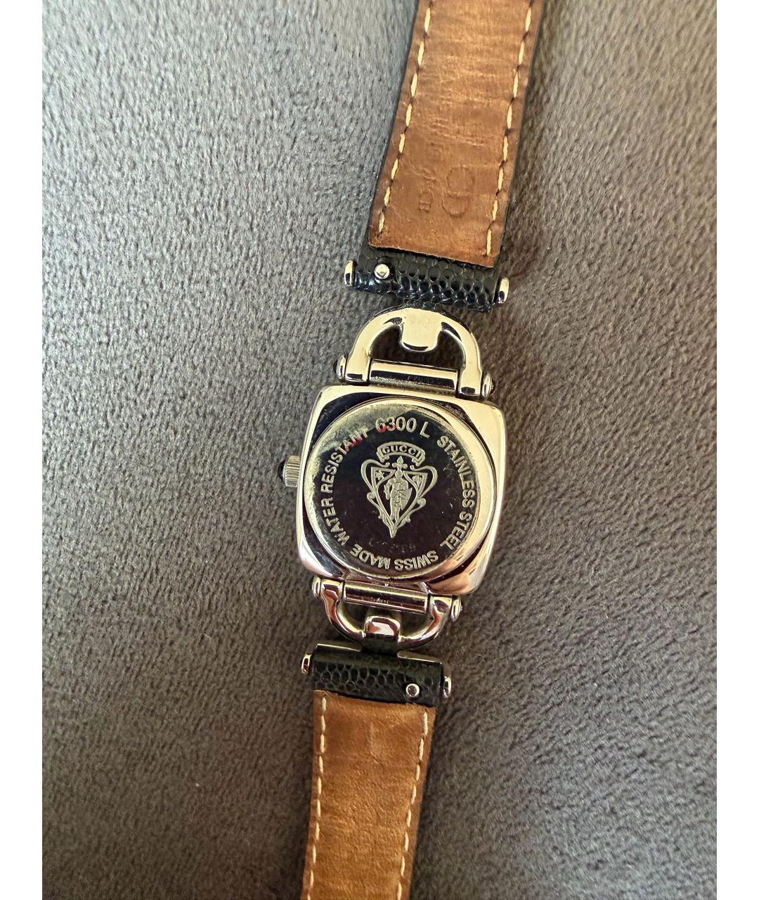 GUCCI Черные часы, фото 2