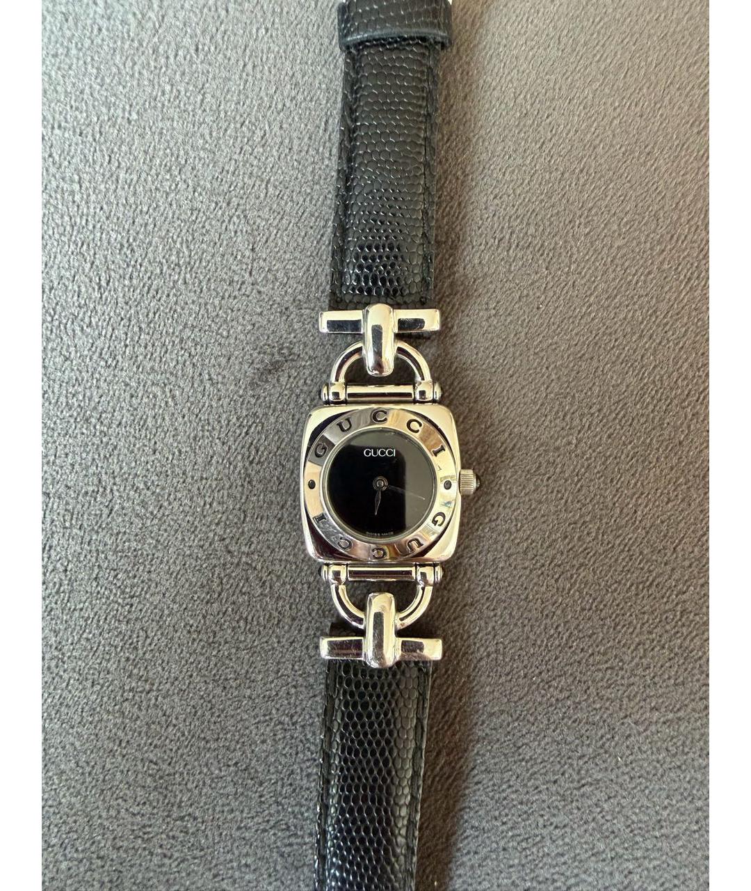 GUCCI Черные часы, фото 7