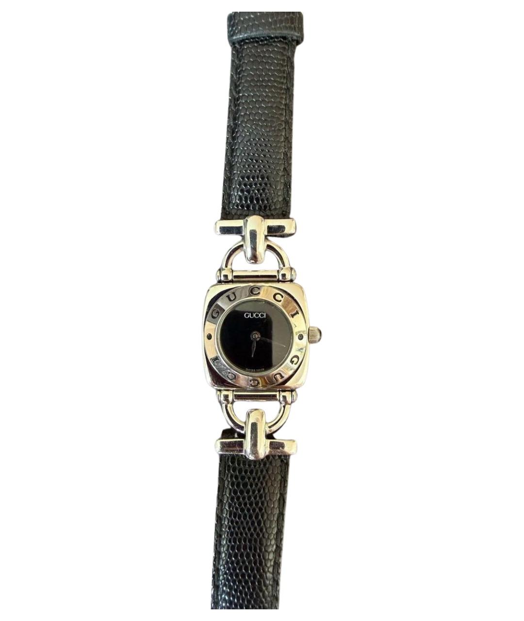 GUCCI Черные часы, фото 1