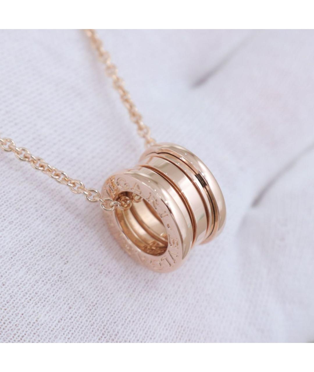 BVLGARI Золотое колье из розового золота, фото 4