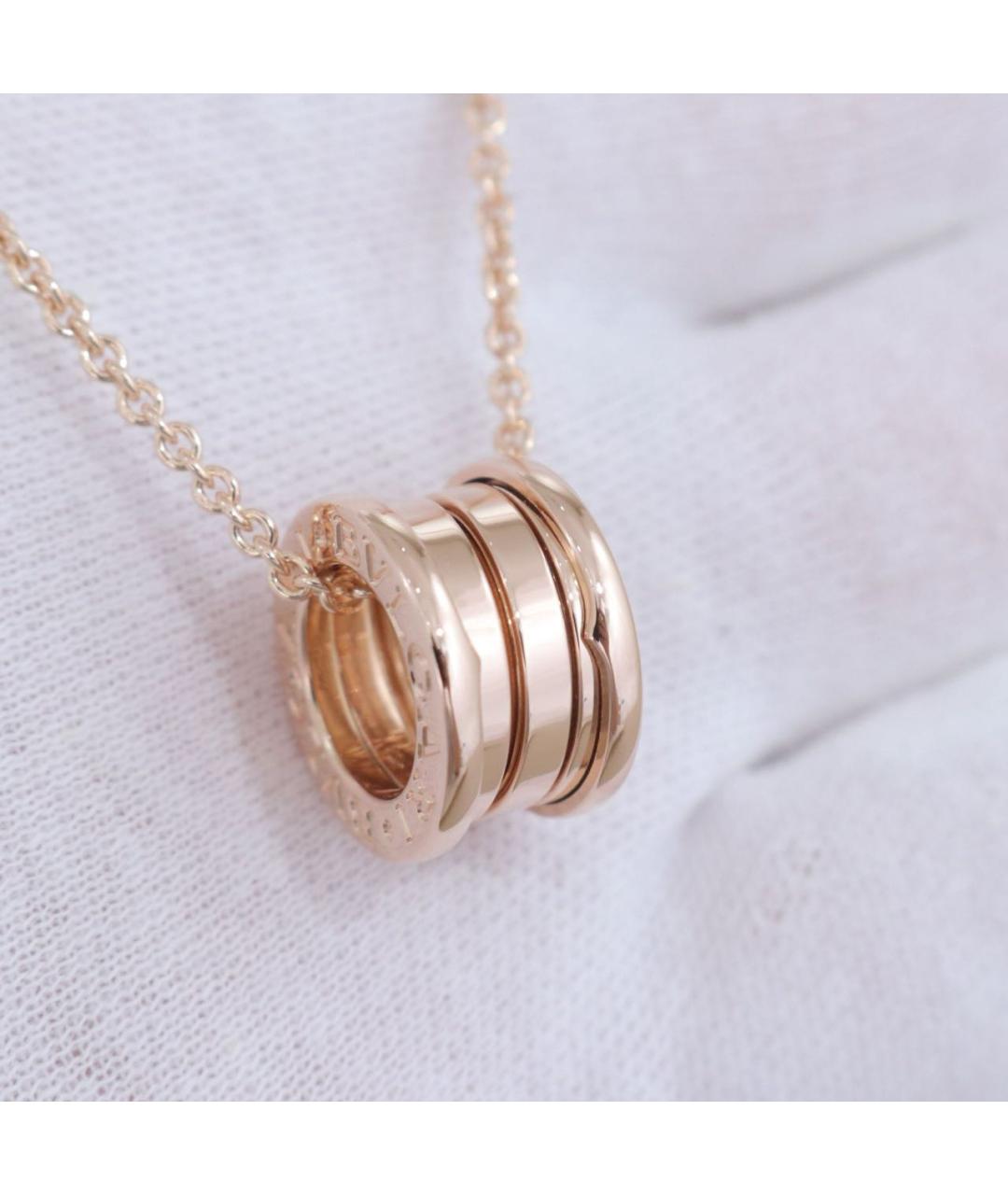 BVLGARI Золотое колье из розового золота, фото 7
