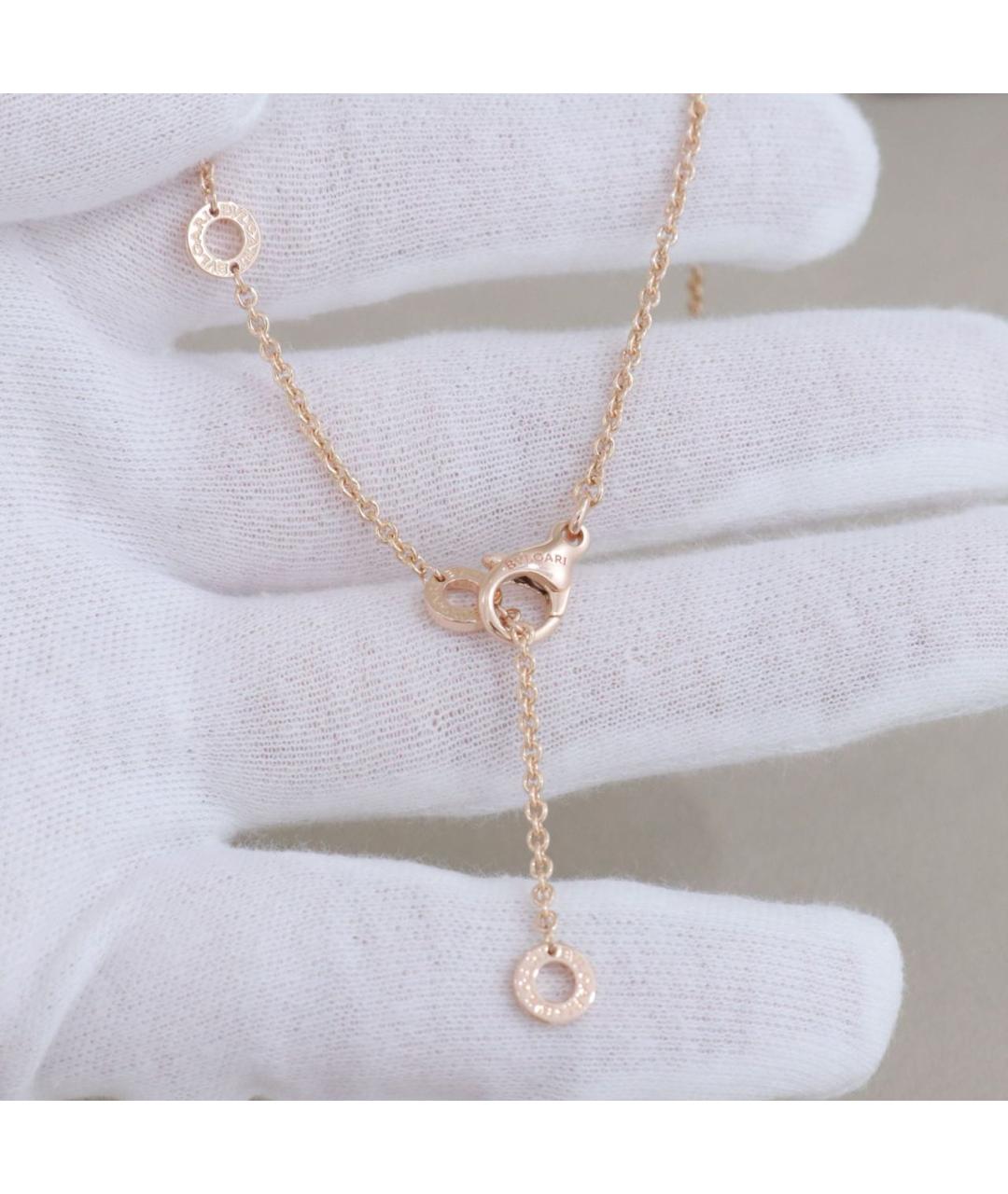 BVLGARI Золотое колье из розового золота, фото 5