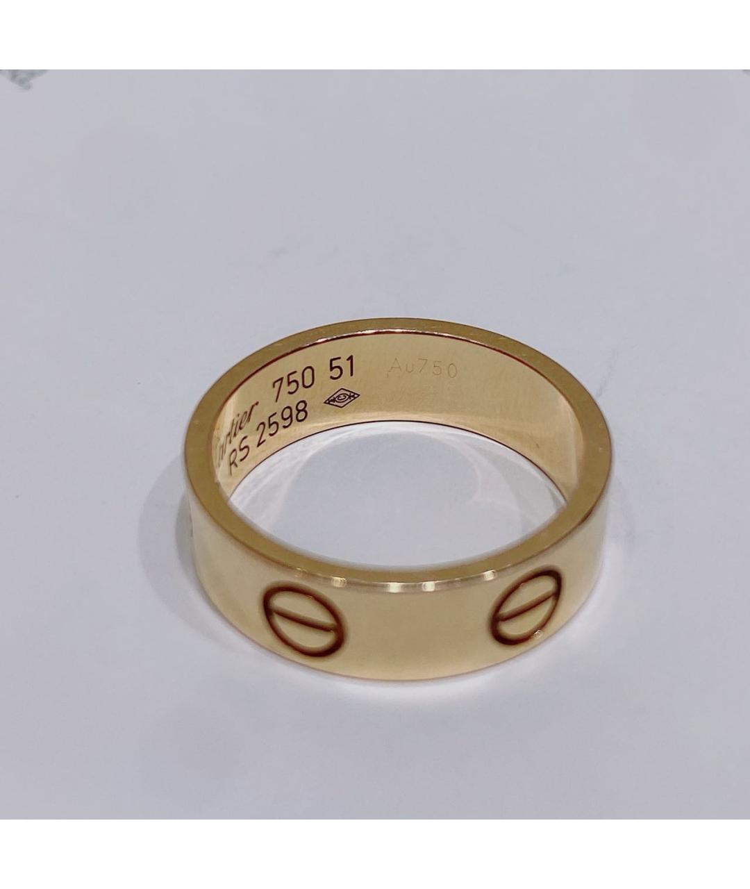CARTIER Золотое кольцо из розового золота, фото 4