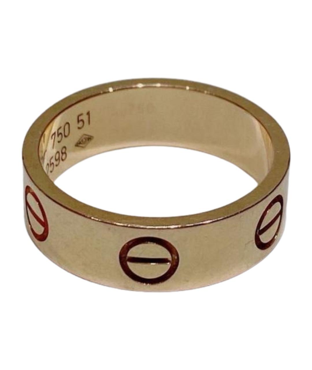 CARTIER Золотое кольцо из розового золота, фото 1