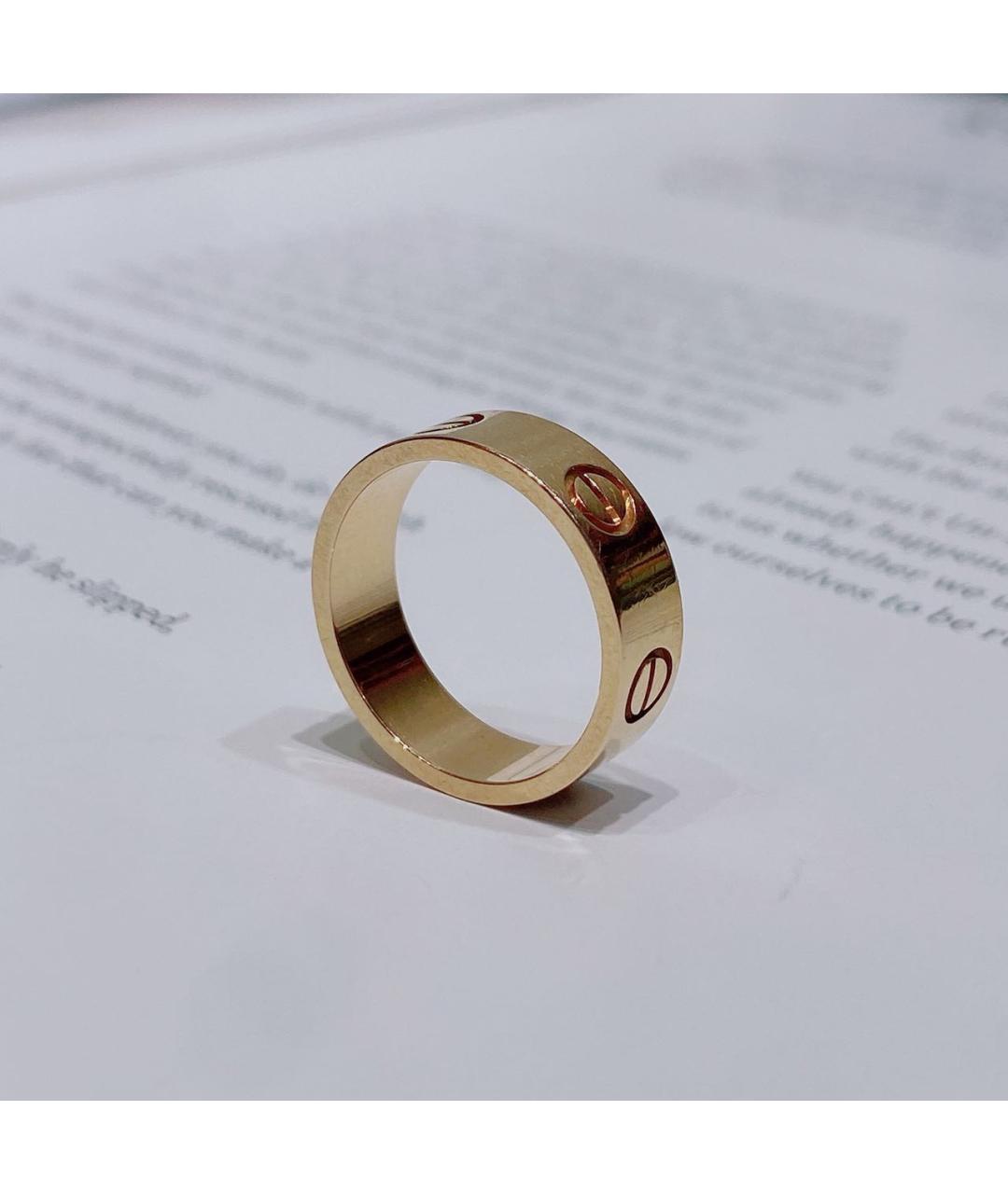 CARTIER Золотое кольцо из розового золота, фото 3