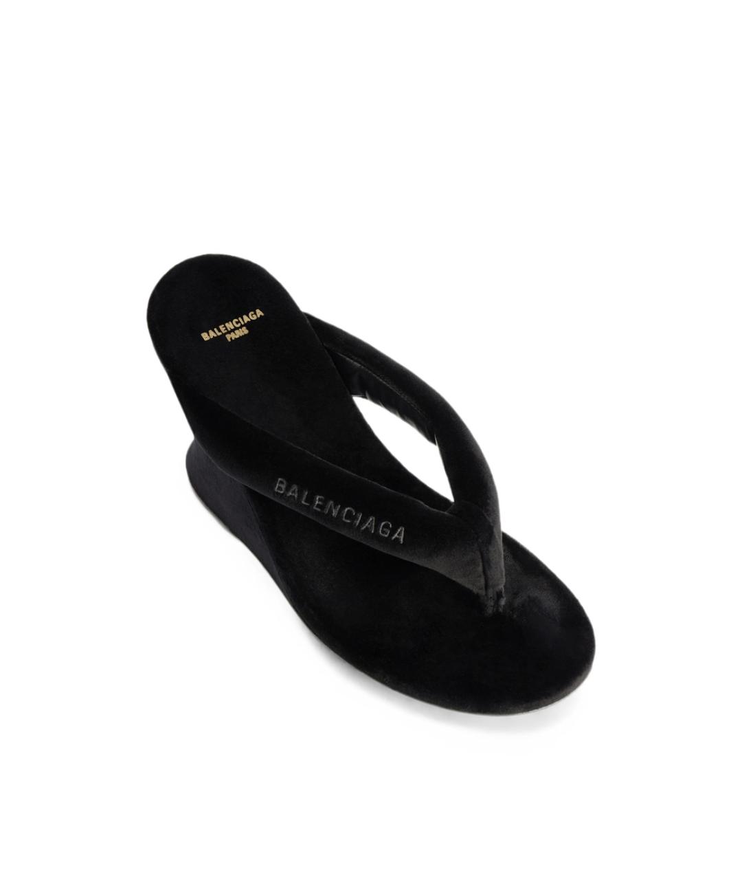 BALENCIAGA Черные сандалии, фото 5