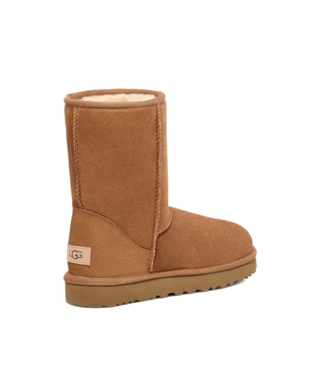 UGG Коричневые замшевые сапоги, фото 2