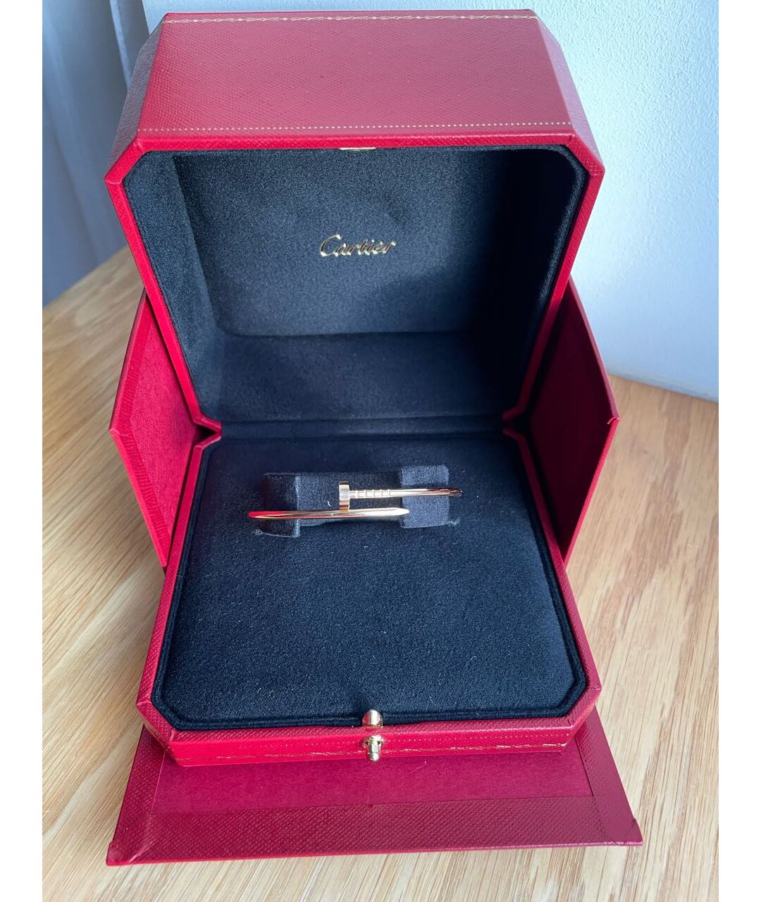 CARTIER Желтый браслет из розового золота, фото 3