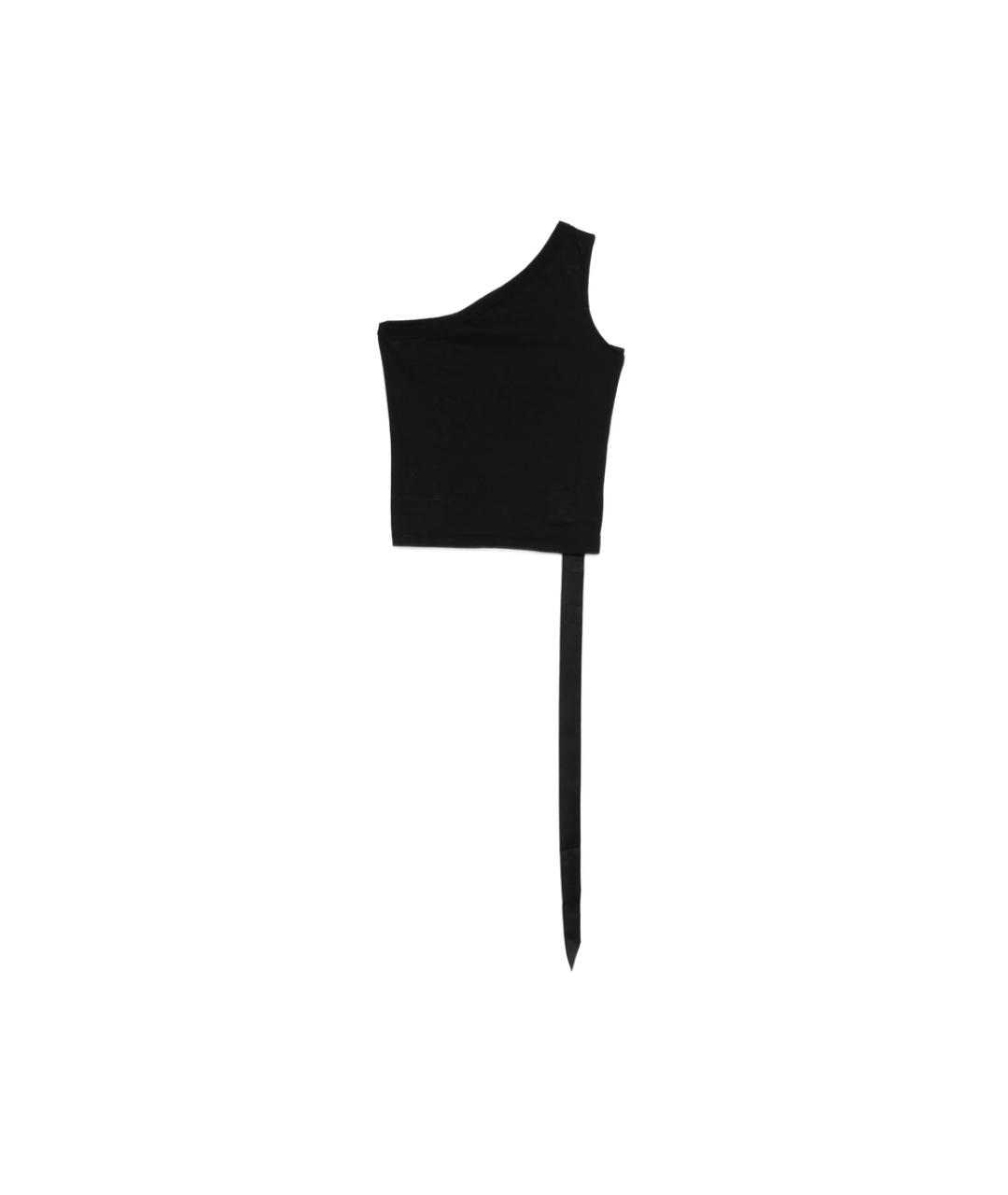 RICK OWENS DRKSHDW Черная хлопковая майка, фото 1