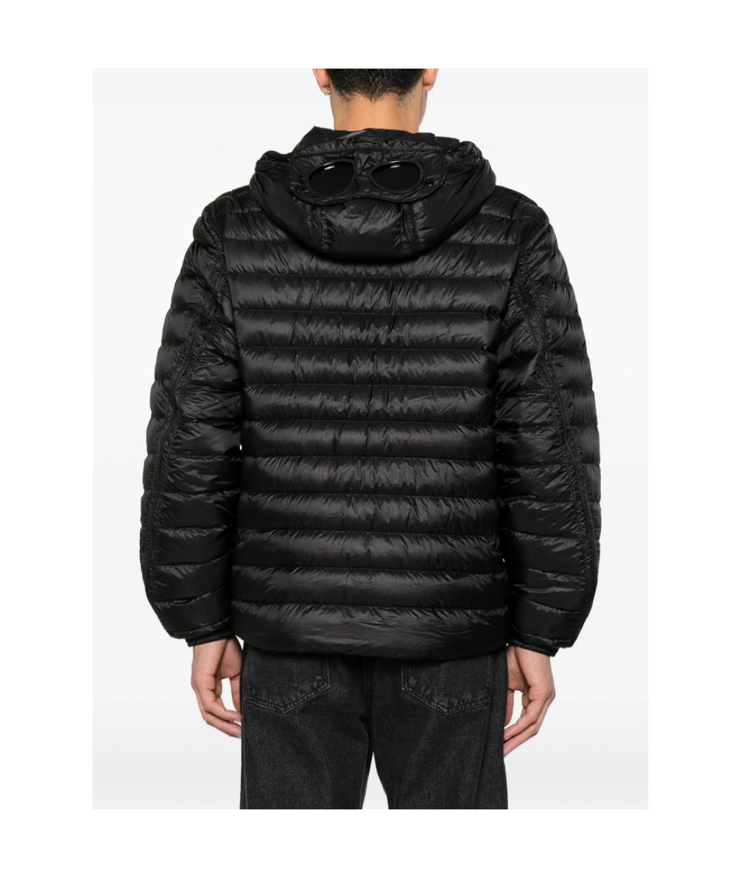 CP COMPANY Черный полиамидовый пуховик, фото 2