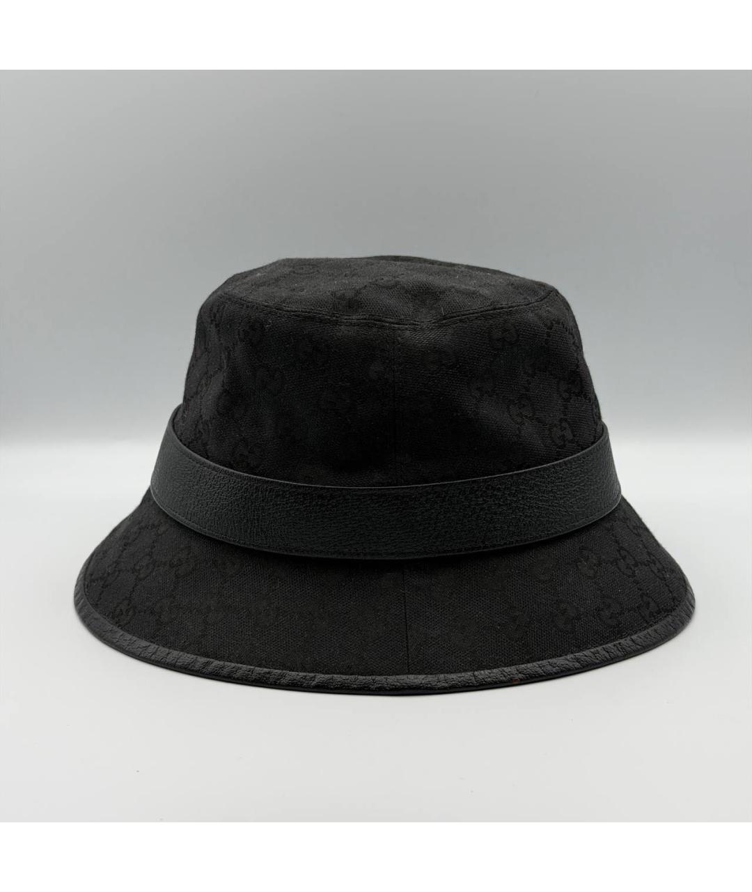 GUCCI Черная шляпа, фото 3