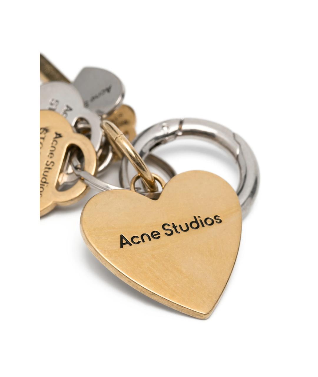 ACNE STUDIOS Золотой брелок, фото 3