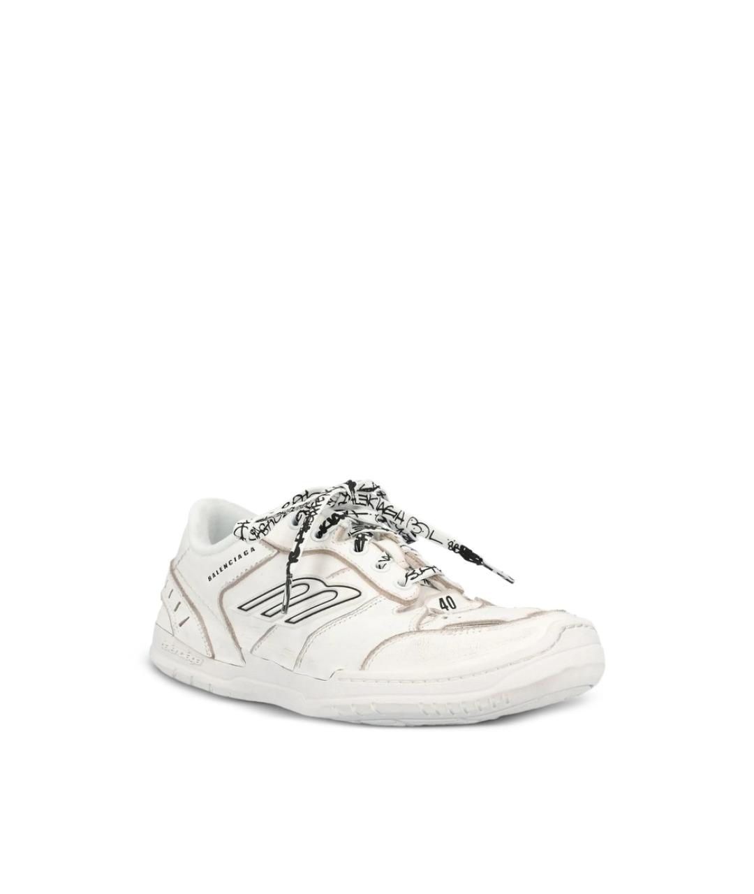 BALENCIAGA Белые кроссовки, фото 2