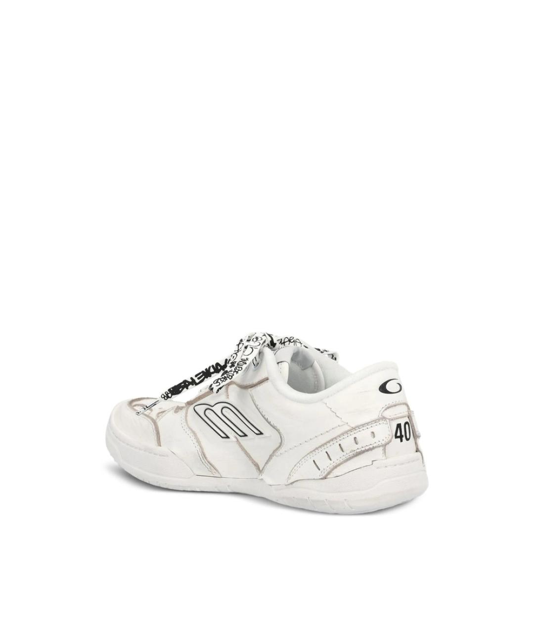BALENCIAGA Белые кроссовки, фото 3